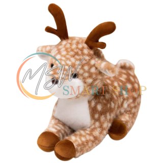 Pluszowa Maskotka Przytulanka Jelonek Brązowy W Centki 23cm