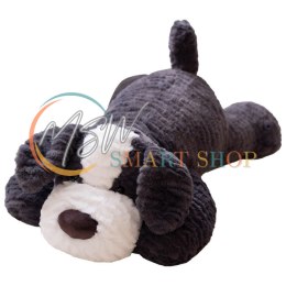Pluszowa Maskotka Przytulanka Piesek Ciemnoszary 30cm