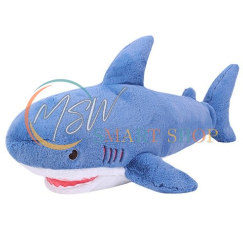 Pluszowa Maskotka Przytulanka Rekin Niebieski 56cm Pluszowa Maskotka Przytulanka Rekin Niebieski 56cm