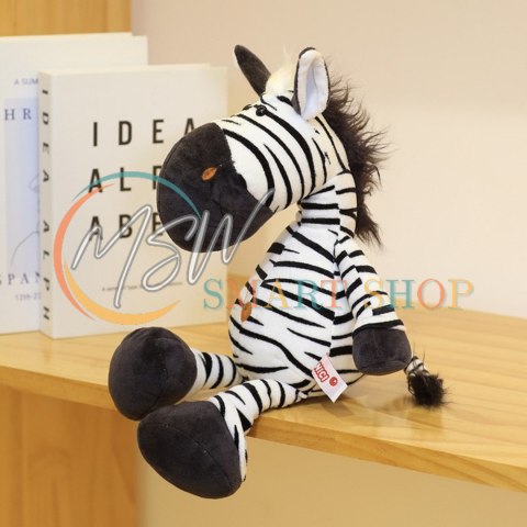 Pluszowa Maskotka Przytulanka Zebra Biało Czarna 25cm Pluszowa Maskotka Przytulanka Zebra Biało Czarna 25cm
