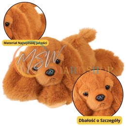 Pluszowy Piesek Cocker Spaniel Z Obciążonymi Łapami Brązowy 30cm