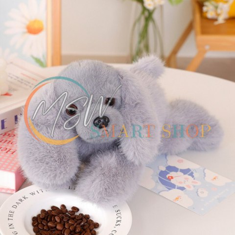Pluszowy Piesek Cocker Spaniel Z Obciążonymi Łapami Szary 30cm Pluszowy Piesek Cocker Spaniel Z Obciążonymi Łapami Szary 30cm