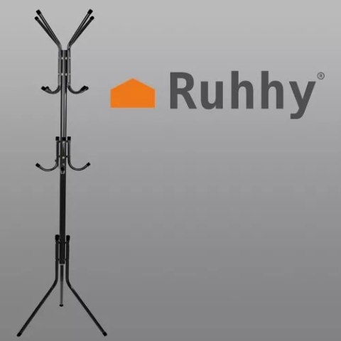 Wieszak stojący 170cm - czarny Ruhhy 23815 Wieszak stojący 170cm - czarny Ruhhy 23815