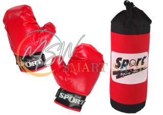 Zestaw Bokserski Worek Rękawice Bokserskie Boxing Set