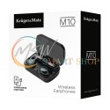 Bezprzewodowe słuchawki douszne z power bankiem Kruger&Matz M10
