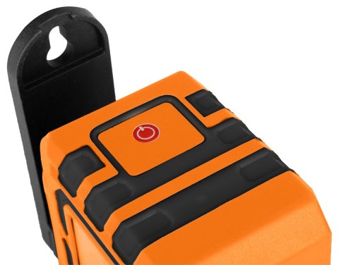 Laser krzyżowy 25 m, z etui i uchwytem magnetycznym, zielony Laser krzyżowy 25 m, z etui i uchwytem magnetycznym, zielony