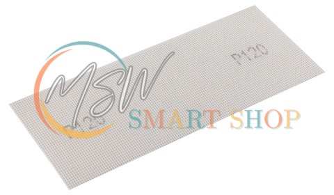 Siatka ścierna biała 115 x 280 mm, P120 Siatka ścierna biała 115 x 280 mm, P120