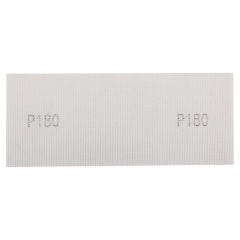 Siatka ścierna biała 115 x 280 mm, P180 Siatka ścierna biała 115 x 280 mm, P180