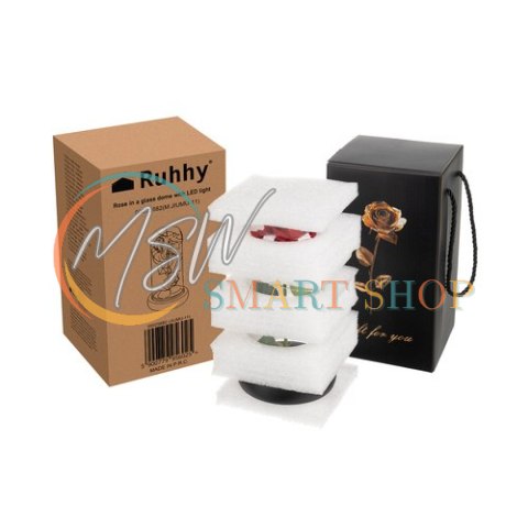 Róża w szkle- świecąca Ruhhy 25682 Róża w szkle- świecąca Ruhhy 25682