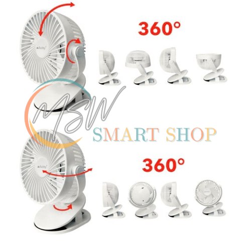 Wentylator bezprzewodowy biały Ruhhy 25566 Wentylator bezprzewodowy biały Ruhhy 25566