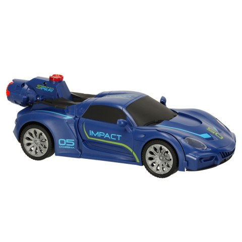 Samochód zdalnie sterowany Transformer Revolt TRANSFORMING ROBOT RACER niebieski Samochód zdalnie sterowany Transformer Revolt TRANSFORMING ROBOT RACER niebieski