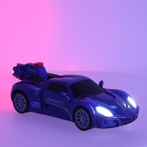 Samochód zdalnie sterowany Transformer Revolt TRANSFORMING ROBOT RACER niebieski Samochód zdalnie sterowany Transformer Revolt TRANSFORMING ROBOT RACER niebieski