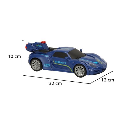 Samochód zdalnie sterowany Transformer Revolt TRANSFORMING ROBOT RACER niebieski Samochód zdalnie sterowany Transformer Revolt TRANSFORMING ROBOT RACER niebieski