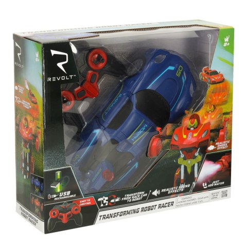 Samochód zdalnie sterowany Transformer Revolt TRANSFORMING ROBOT RACER niebieski Samochód zdalnie sterowany Transformer Revolt TRANSFORMING ROBOT RACER niebieski