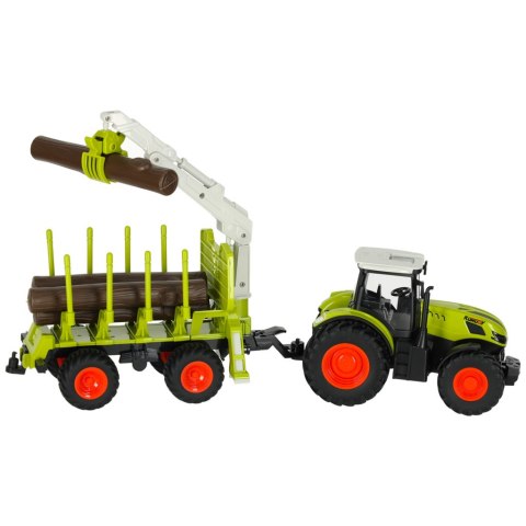 Traktor RC zdalnie sterowany ciągnik rolniczy z podnośnikiem farma 2,4G 3,7V 500mAh Traktor RC zdalnie sterowany ciągnik rolniczy z podnośnikiem farma 2,4G 3,7V 500mAh