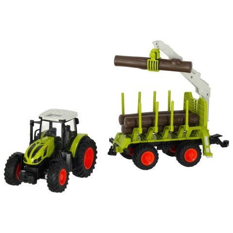 Traktor RC zdalnie sterowany ciągnik rolniczy z podnośnikiem farma 2,4G 3,7V 500mAh Traktor RC zdalnie sterowany ciągnik rolniczy z podnośnikiem farma 2,4G 3,7V 500mAh