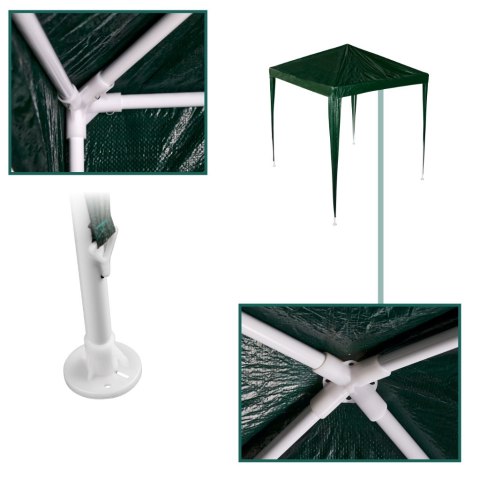 Pawilon ogrodowy namiot imprezowy handlowy altana zielona 2 x 2m Pawilon ogrodowy namiot imprezowy handlowy altana zielona 2 x 2m
