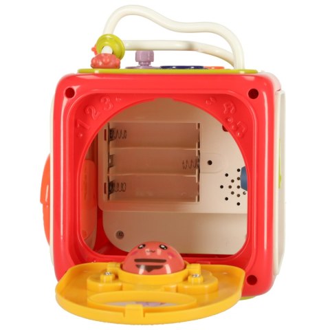 Sorter Układanka kostka sensoryczna klocki edukacyjne Montessori 6w1 Sorter Układanka kostka sensoryczna klocki edukacyjne Montessori 6w1