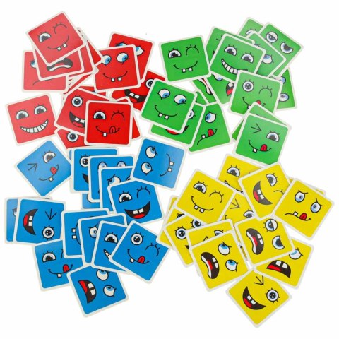 Klocki kreatywne montessori wyzwania zmieniające twarz emocje Klocki kreatywne montessori wyzwania zmieniające twarz emocje