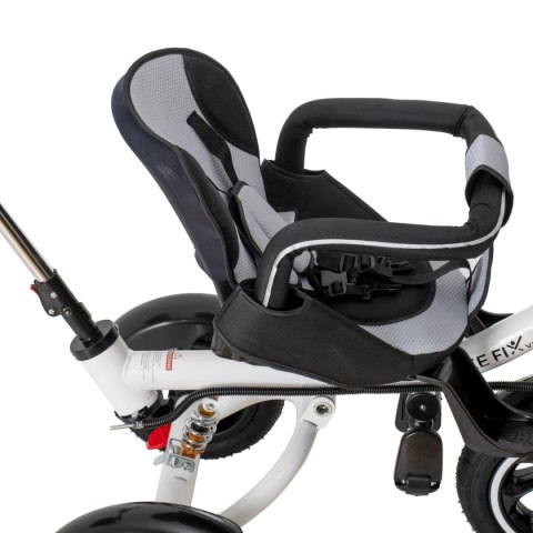 Rowerek trójkołowy Trike Fix V3 rower spacerówka 3w1 obracany 360 wolne koło czarny Rowerek trójkołowy Trike Fix V3 rower spacerówka 3w1 obracany 360 wolne koło czarny