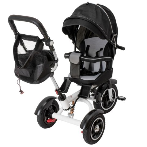Rowerek trójkołowy Trike Fix V3 rower spacerówka 3w1 obracany 360 wolne koło czarny Rowerek trójkołowy Trike Fix V3 rower spacerówka 3w1 obracany 360 wolne koło czarny