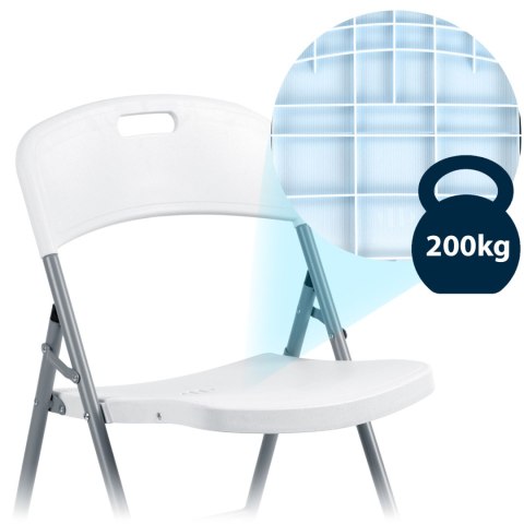 Krzesła ogrodowe składane cateringowe Sofotel PL-404 zestaw 2 szt Krzesła ogrodowe składane cateringowe Sofotel PL-404 zestaw 2 szt
