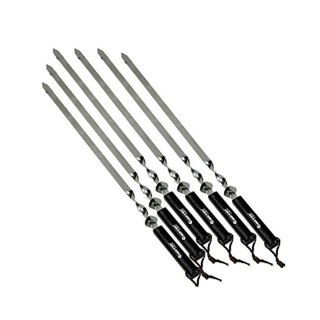 Zestaw 6 szpikulców do szaszłyków dł. 60cm Master Grill MG133