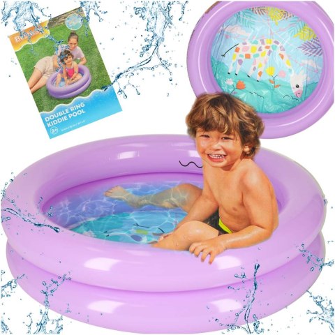Basen brodzik dla dzieci 61cm fioletowy BESTWAY 51061 Basen brodzik dla dzieci 61cm fioletowy BESTWAY 51061
