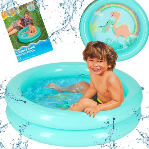 Basen brodzik dla dzieci 61cm turkusowy BESTWAY 51061 Basen brodzik dla dzieci 61cm turkusowy BESTWAY 51061
