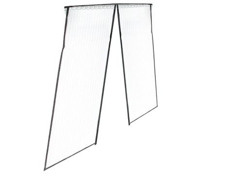 Moskitiera siatka magnetyczna na drzwi 110x220cm CZARNA Moskitiera siatka magnetyczna na drzwi 110x220cm CZARNA